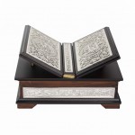 Sandıklı Kanatlı Gümüş Kaplama Kur'an-ı Kerim (Hafız Boy)