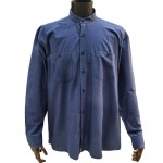 Hakim Yaka 2 Cepli Kışlık Gömlek - Gri 