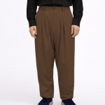 5 Pile Poliviskon Mevsimlik Şalvar - Kahverengi