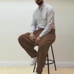 7 Pile Poliviskon Mevsimlik Şalvar - Kahverengi