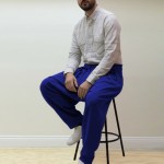 7 Pile Poliviskon Mevsimlik Şalvar - Parlament Lacivert