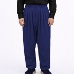 7 Pile Poliviskon Mevsimlik Şalvar - Parlament Lacivert