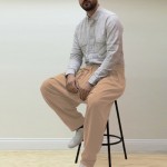 7 Pile Poliviskon Mevsimlik Şalvar - Sütlü Kahve