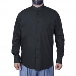 Hakim Yaka Gömlek - Siyah 