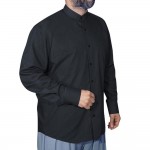 Hakim Yaka Gömlek - Siyah 