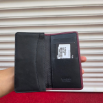 Hakiki Deri Portföy Cüzdan Siyah Mini