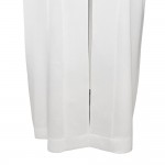 Petek Kumaş Buhara Puntolu Cübbe - Beyaz