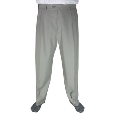 2 Pileli Şalvar Pantolon Açık Gri