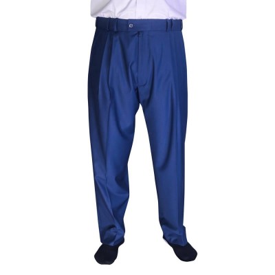 2 Pileli Şalvar Lacivert