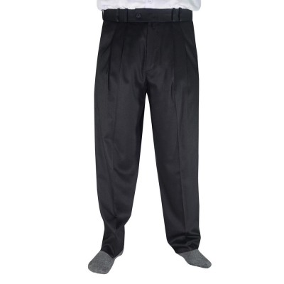 2 Pileli Şalvar Siyah