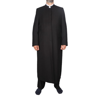 Hakim Yaka Tam Astarlı Cübbe Siyah