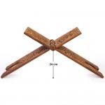 Ahşap Rahle - Oyma Desen - 65 cm