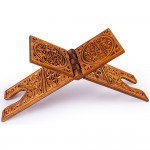 Ahşap Rahle - Oyma Desen - 65 cm