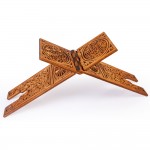 Ahşap Rahle - Oyma Desen - 75 cm