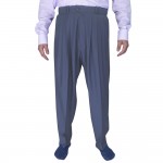 4 Pile Poliviskon Mevsimlik Şalvar - İndigo