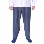 4 Pile Poliviskon Mevsimlik Şalvar - İndigo