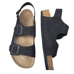 Umre Sandaleti Mantar Taban Siyah