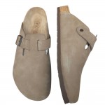 Umre Terliği Mantar Taban Taş Rengi